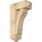 Ekena Millwork Merced Arts and Crafts Rough Sawn Bracket w/ Offset Brace, Douglas Fir, 8"W x 20"D x 32"H BKT0806X20X32MRC03RDF - alternate 1